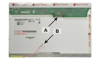 2-Power náhradní LCD panel pro notebook 12.1 WXGA 1280x800 CCFL1 lesklý 20pin