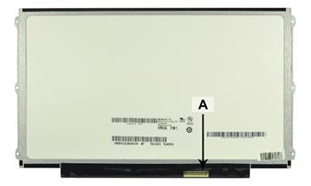 2-Power náhradní LCD panel pro notebook 12.5 WXGA HD 1366x768 LED matný 40pin