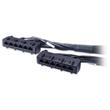 APC Data Distribution Cable, CAT6 UTP CMR 6XRJ-45 Black, 13FT (3,9M)