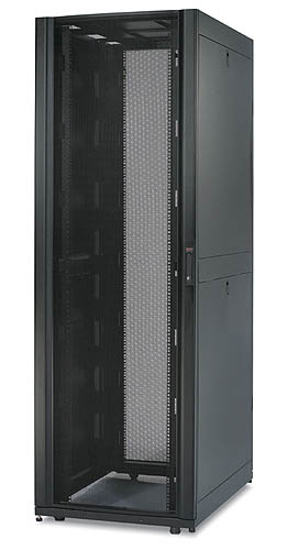 APC NetShelter SX 42UX750X1070 černý, bez boků a s dveřmi