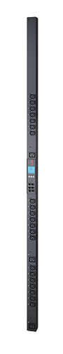 APC Rack PDU 2G, Metered by Outlet with Switching, ZeroU, 16A, C20 -> (21) C13 & (3) C19