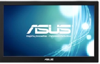 ASUS MB168B 15.6" (39.6cm) W TN LCD/16:9/1366x768/ 500:1/11ms/200cd/m2/Pivot/USB3.0