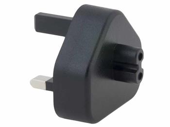 AVACOM Zásuvkový konektor Type G (UK) pro USB-C nabíječky, černá