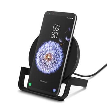 Belkin BOOST CHARGE™ Qi 10W Bezdrátová stojánková nabíječka, černá