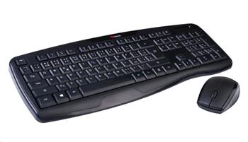 C-TECH klávesnice s myší WLKMC-02, bezdrátový comb