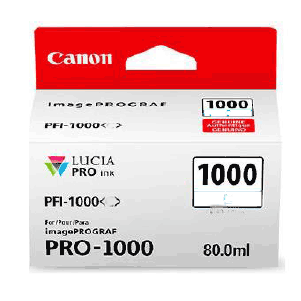 Canon cartridge PFI-1000 MBK Matte Black Ink Tank/Matte black/80ml