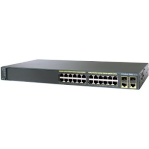 Cisco Catalyst Plus WS-C2960+24TC-L 24 10/100 + 2 1000BT/SFP LAN Base Image
