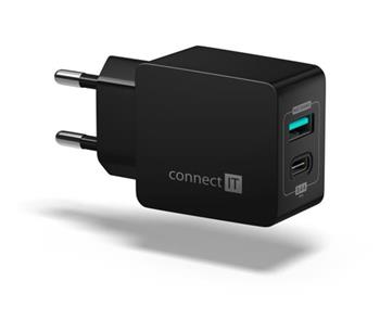 CONNECT IT Fast Charge nabíjecí adaptér 1xUSB-A +