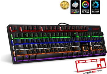 CONNECT IT NEO+ mechanická herní klávesnice, RGB p
