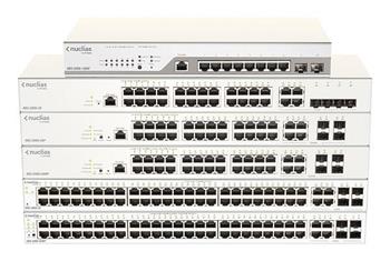 D-Link DBS-2000-28P 28-Port Gigabit PoE+ Nuclias Smart Managed Switch including 4x 1G Combo Ports, 193W (With 1Y Lic)