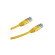 DATACOM Patch cord UTP CAT5E 0,25m žlutý