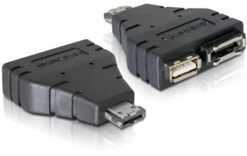 DeLock adaptér Power over eSATAp na eSATA/USB