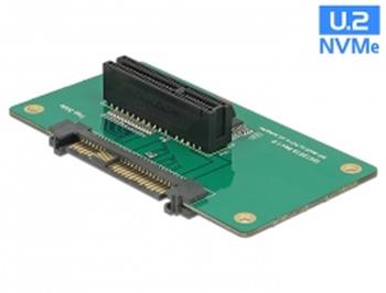 Delock Adaptér U.2 SFF-8639 > PCIe x4 s upevňovací deskou