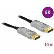Delock Aktivní optický kabel DisplayPort 1.4 8K 10 m