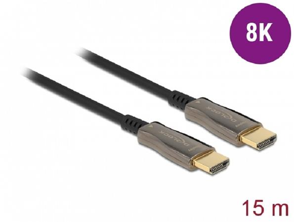 Delock Aktivní optický kabel HDMI 8K 60 Hz 15 m