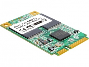 Delock Flash modul mSATA 6 Gb/s 4 GB s širokým teplotním rozsahem