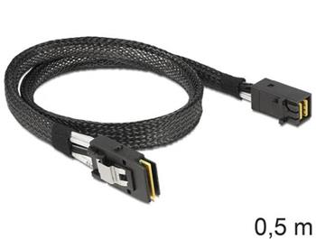 Delock Kabel Mini SAS HD SFF-8643 > Mini SAS SFF-8087 0,5 m