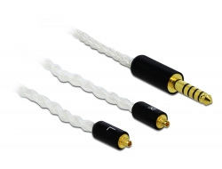 Delock Kabel zvukového signálu s trípinovým stereofonním zástrckovým konektorem rozmeru 4,4 mm