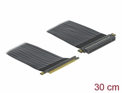 Delock Karta PCI Express Riser x16 na x16, s ohebným kabelem délky 30 cm