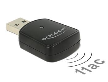 Delock USB 3.0 Dual Band WLAN ac/a/b/g/n Mini adaptér 867 Mbps