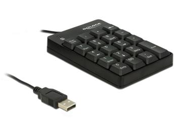 Delock USB Key Pad 19 keys black