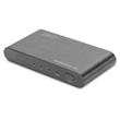 DIGITUS 4K Highspeed HDMI 2.0 Přepínač, 3x1 UHD 4K*2K@60 Hz, Full 3D, hliníkové pouzdro, černá