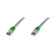 Digitus CAT 5e SF-UTP crossover patch cable, Cu, PVC AWG 26/7, length 2 m, color grey