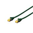 Digitus CAT 6A S-FTP patch cable, Cu, LSZH AWG 26/7, length 3 m, color green
