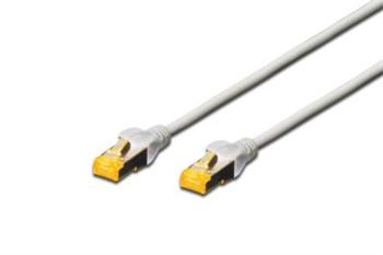 Digitus CAT 6A S-FTP patch cable, LSOH, Cu, AWG 26/7, Length 25m , color grey