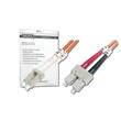Digitus Fiber Optic Patch Cable, LC to SC,50/125 µ, Duplex, Class OM3 3 m