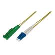 Digitus Fiber Optic Patch Cord, E2000 (APC) to LC (PC) Singlemode 09/125 µ, Duplex, Length 15 m