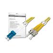 Digitus Fiber Optic Patch Cord, LC to ST, Singlemode, OS1, 09/125 µ, Duplex, 2m