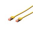 Digitus Patch Cable, S-FTP, CAT 6, AWG 26, žlutý 1m