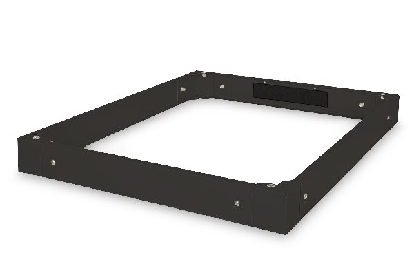 Digitus Plinth for Unique server cabinets 800x1000 mm, color black (RAL 9005)