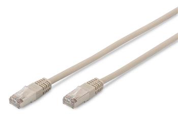 Digitus Propojovací kabel CAT 5e F-UTP, Cu, PVC AWG 26/7, délka 20 m, barva šedá