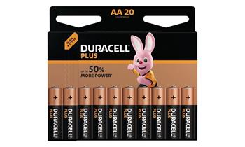 Duracell MN1500B20 Duracell Plus AA 20 Pack