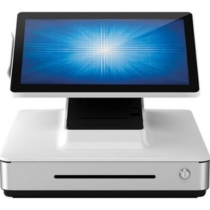 Elo PayPoint Plus, 39.6 cm (15,6''), Projected Capacitive, SSD, MSR, Scanner, Win. 10, bílá
