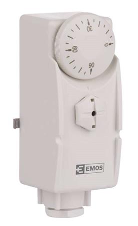 Emos T80 příložný termostat, manuální