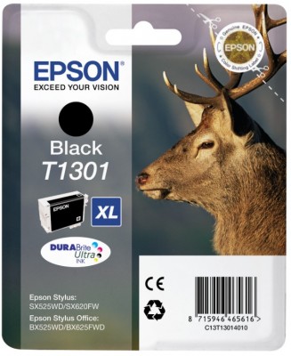 EPSON cartridge T1301 black (jelen)