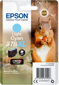 EPSON cartridge T3795 light cyan (veverka)