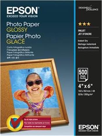 EPSON paper 10x15 - 200g/m2 - 500 sheets - photo paper glossy