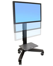 ERGOTRON Neo-Flex Mobile MediaCentre Cart VHD ERGOTRON BLACK - mobilní stojan pro LCD + přísl.