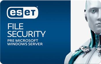ESET File Security for Windows File Server 3 servre + 2 ročný update EDU