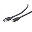 GEMBIRD CABLEXPERT Kabel USB 3.0 AM na Type-C kabel (AM/CM), 1,8m, černý