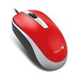 Genius myš DX-120/ drátová/ 1200 dpi/ USB/ červená