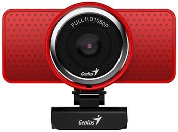 GENIUS webová kamera ECam 8000/ červená/ Full HD 1