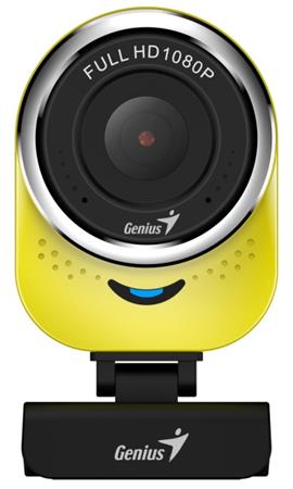 GENIUS webová kamera QCam 6000/ žlutá/ Full HD 108