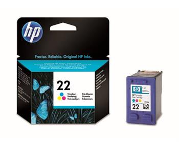 HP Ink Cartridge 22/Color/165 stran
