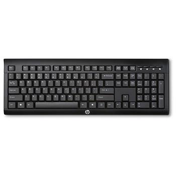 HP klávesnice K2500, bezdrátová, CZ