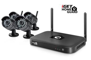 iGET HOMEGUARD HGNVK88304 - Bezdrátový kamerový WiFi Full HD systém iGET HOMEGUARD HGNVK88304